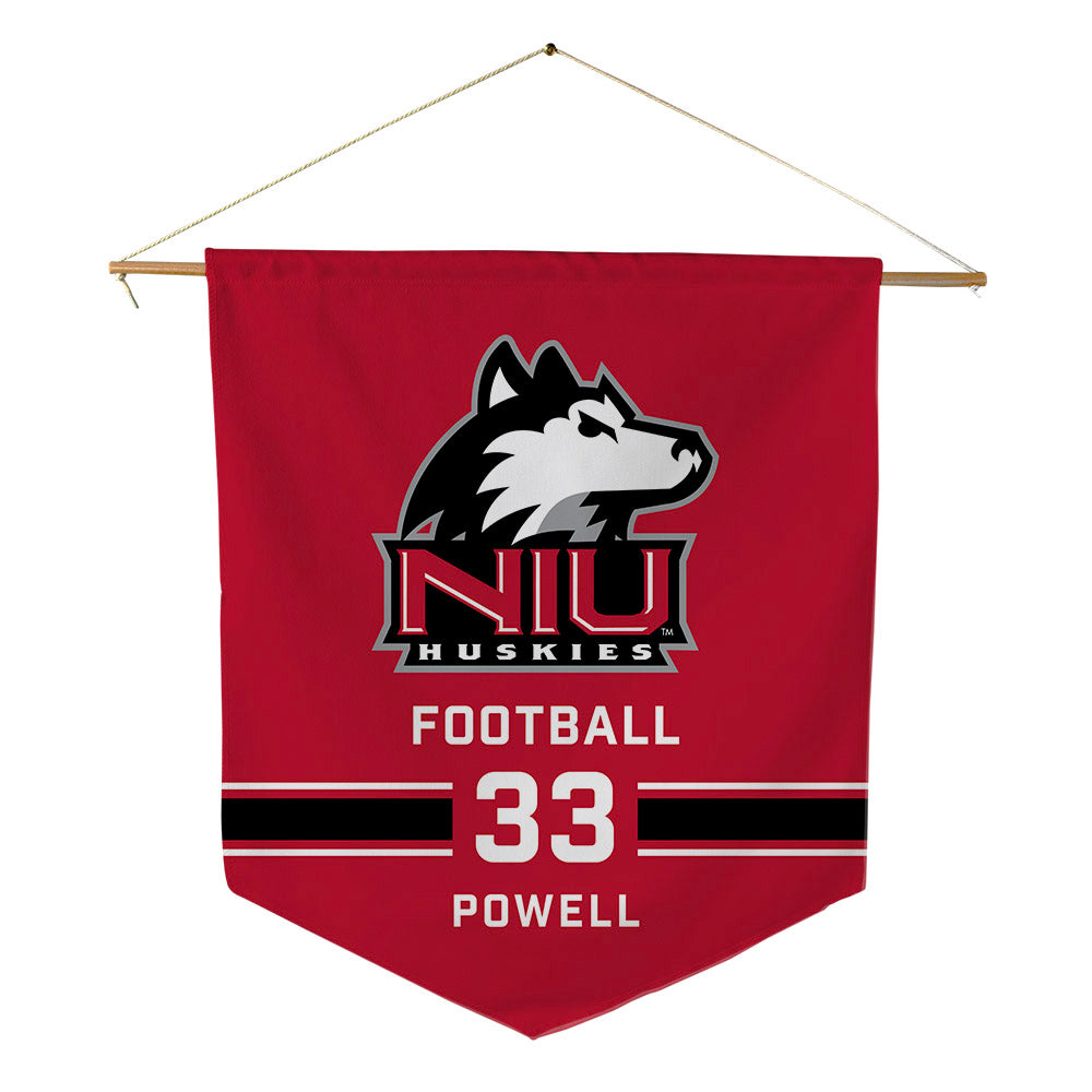 Northern Illinois - NCAA Football : Taylor Powell - Pennant - 18" x 21"-0