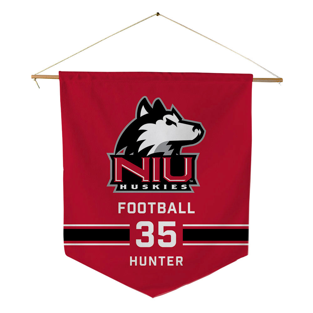 Northern Illinois - NCAA Football : Tristan Hunter - Pennant - 18" x 21"-0