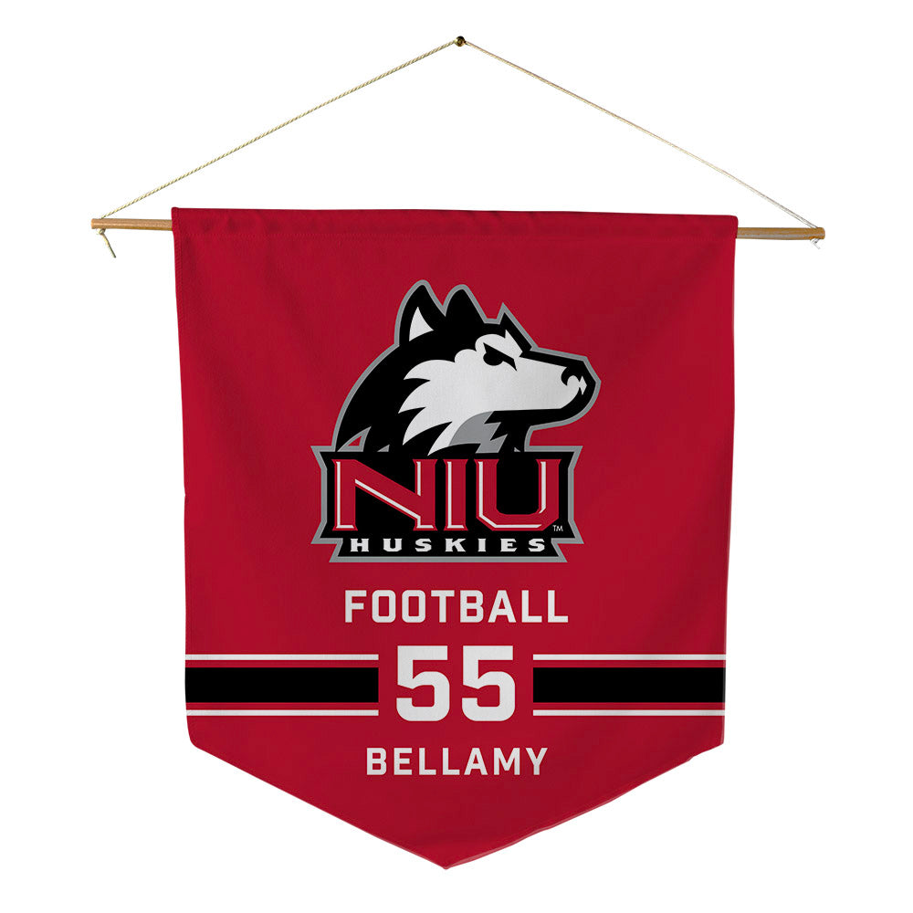 Northern Illinois - NCAA Football : Jordan Bellamy - Pennant - 18" x 21"-0