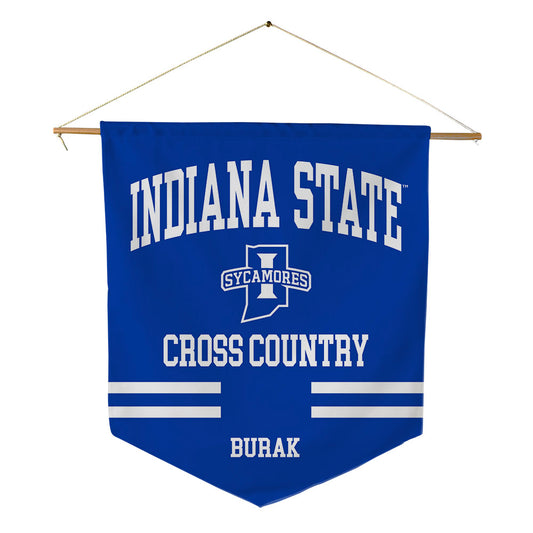 Indiana State - NCAA Women's Cross Country : Brittney Burak - Pennant - 18" x 21"-0