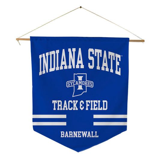 Indiana State - NCAA Men's Track & Field : Kieran Barnewall - Pennant - 18" x 21"-0