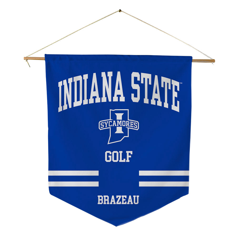 Indiana State - NCAA Women's Golf : Keira Brazeau - Pennant - 18" x 21"-0