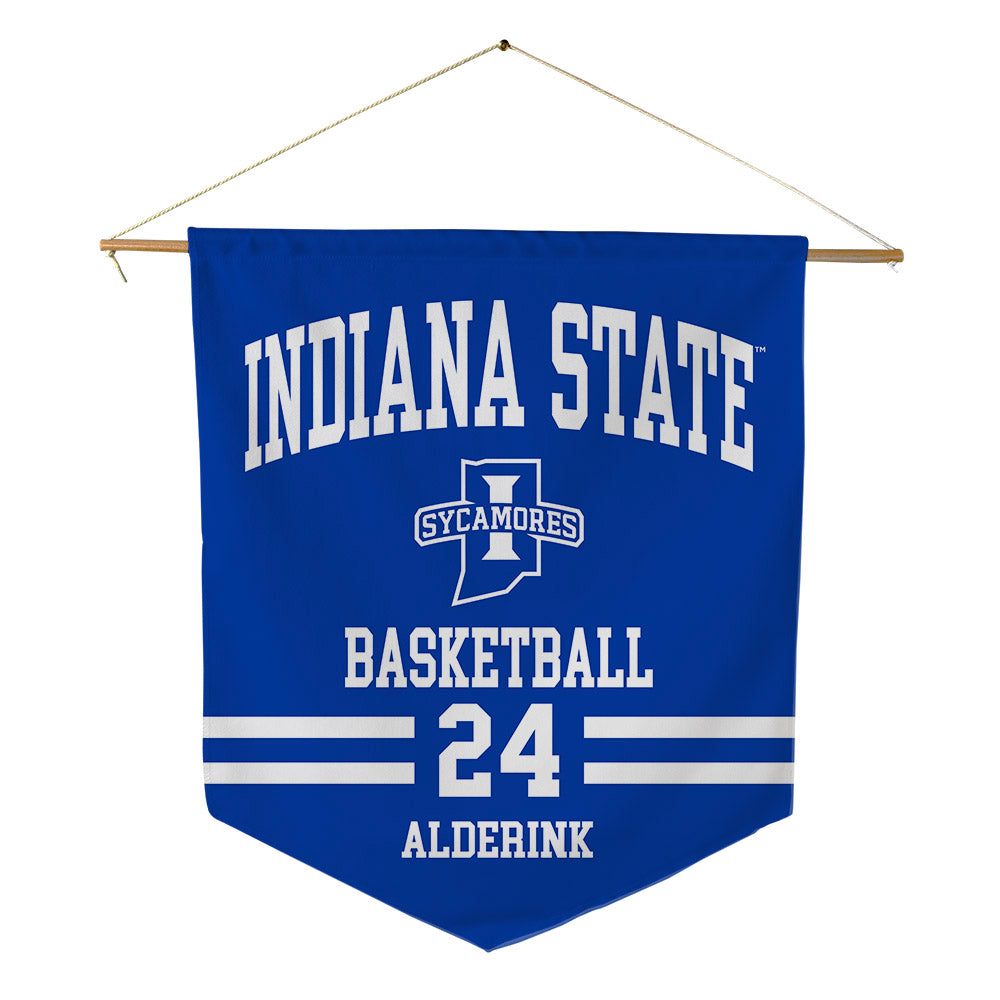 Indiana State - NCAA Men's Basketball : Merritt Alderink - Pennant - 18" x 21"-0