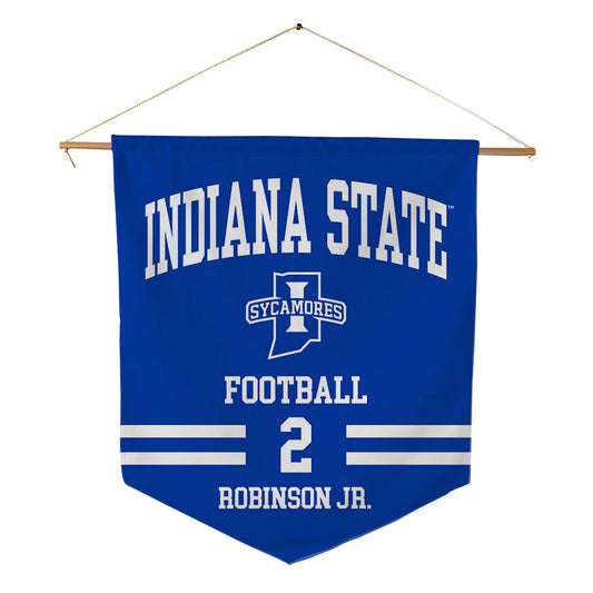 Indiana State - NCAA Football : Jerome Robinson Jr. - Pennant - 18" x 21"-0