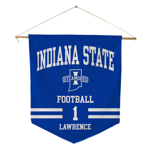 Indiana State - NCAA Football : Plez Lawrence - Pennant - 18" x 21"-0