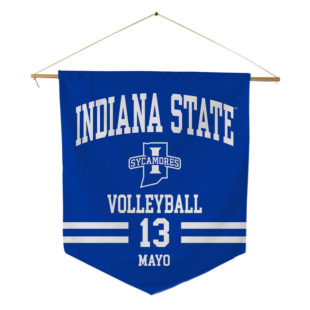 Indiana State - NCAA Women's Volleyball : Sophia Mayo - Pennant - 18" x 21"-0