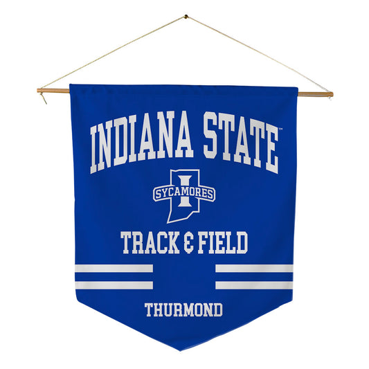 Indiana State - NCAA Men's Track & Field : Devon Thurmond - Pennant - 18" x 21"-0