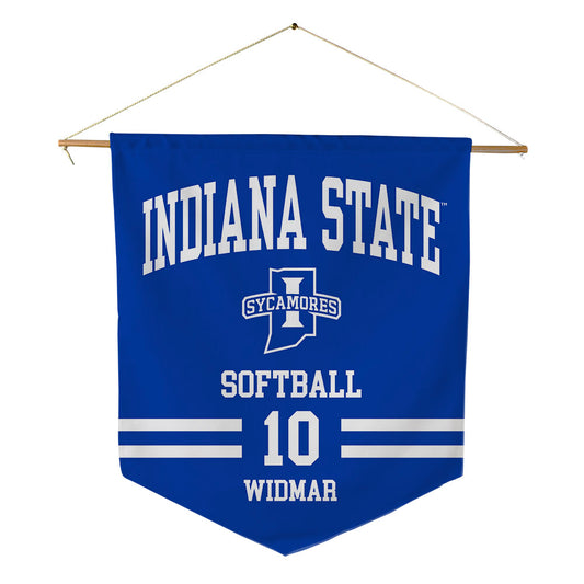 Indiana State - NCAA Softball : Abigail Widmar - Pennant - 18" x 21"-0
