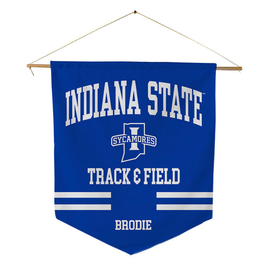 Indiana State - NCAA Men's Track & Field : Ray Brodie - Pennant - 18" x 21"-0