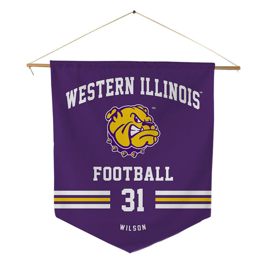 WIU - NCAA Football : Cordell Wilson - Pennant - 18" x 21"-0