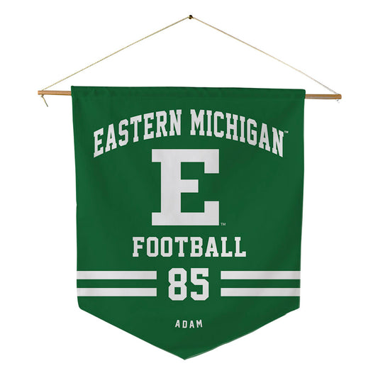 EMich - NCAA Football : Jefferson Adam - Pennant - 18" x 21"-0