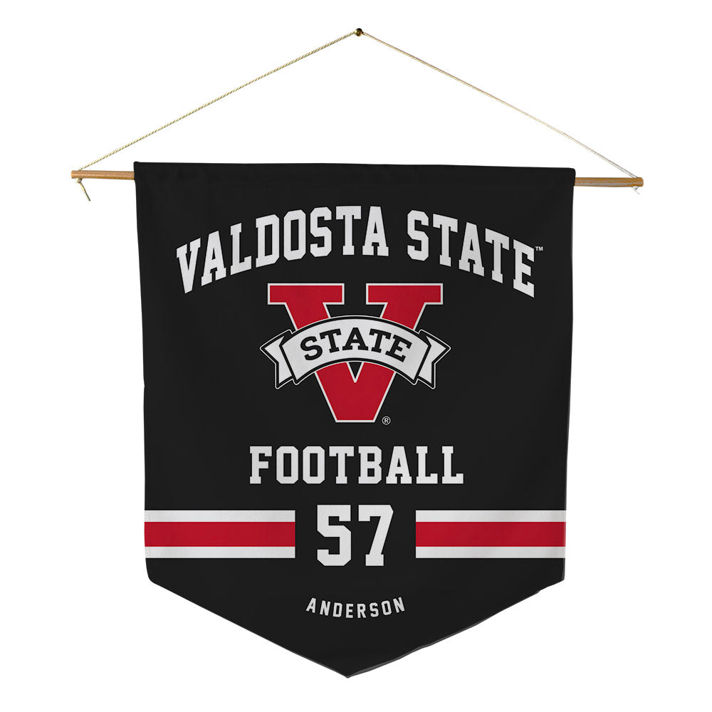 Valdosta State - NCAA Football : Wyatt Anderson - Pennant - 18" x 21"-0