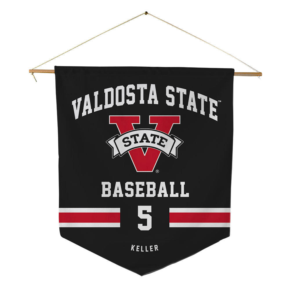 Valdosta State - NCAA Baseball : Matthew Keller - Pennant - 18" x 21"-0