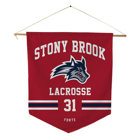 Stony Brook - NCAA Women's Lacrosse : Jordan Forte - Pennant - 18" x 21"-0