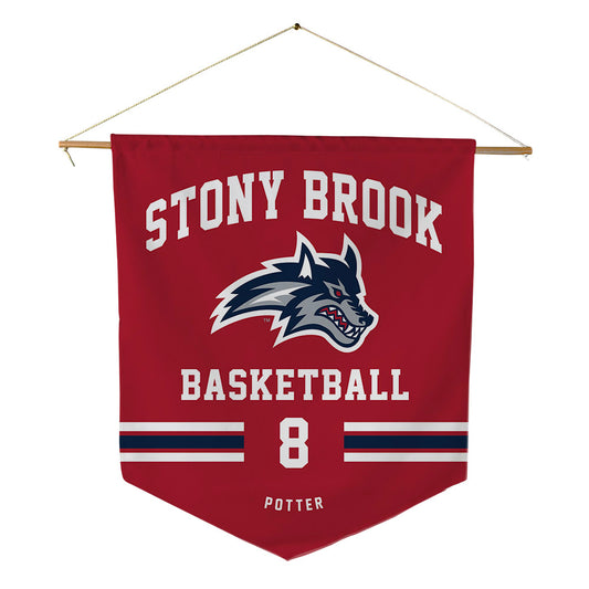 Stony Brook - NCAA Women's Basketball : Johanna Potter - Pennant - 18" x 21"-0