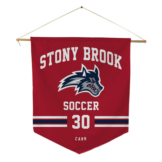 Stony Brook - NCAA Men's Soccer : Trevor Carr - Pennant - 18" x 21"-0