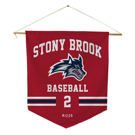 Stony Brook - NCAA Baseball : Nick Rizzo - Pennant - 18" x 21"-0