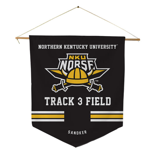 NKU - NCAA Women's Track & Field : Emma Sandker - Pennant - 18" x 21"-0