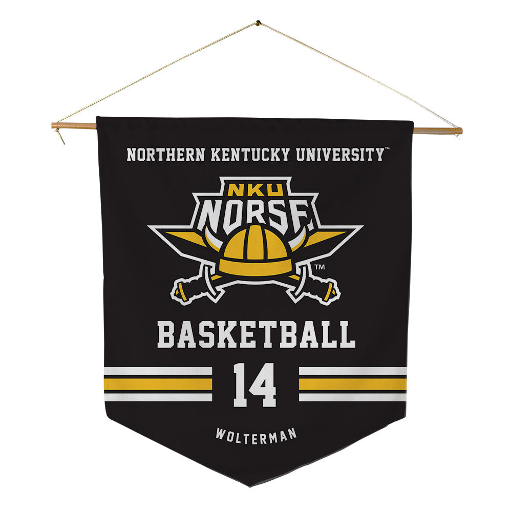 NKU - NCAA Women's Basketball : Abby Wolterman - Pennant - 18" x 21"-0