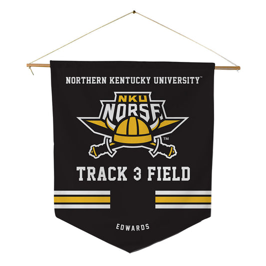 NKU - NCAA Women's Track & Field : Rylee Edwards - Pennant - 18" x 21"-0