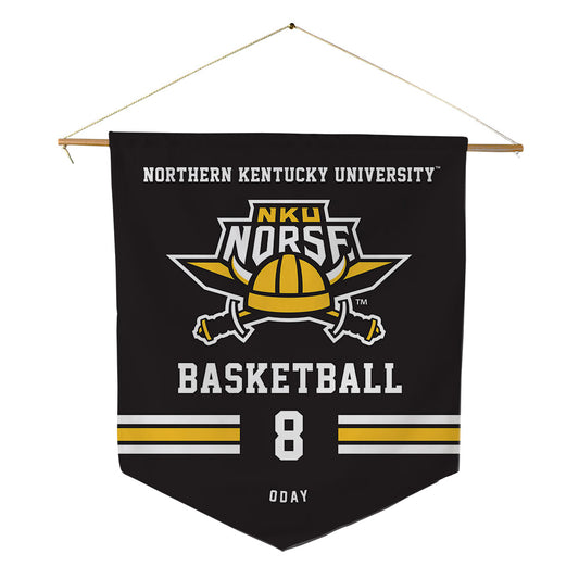 NKU - NCAA Men's Basketball : Donovan Oday - Pennant - 18" x 21"-0