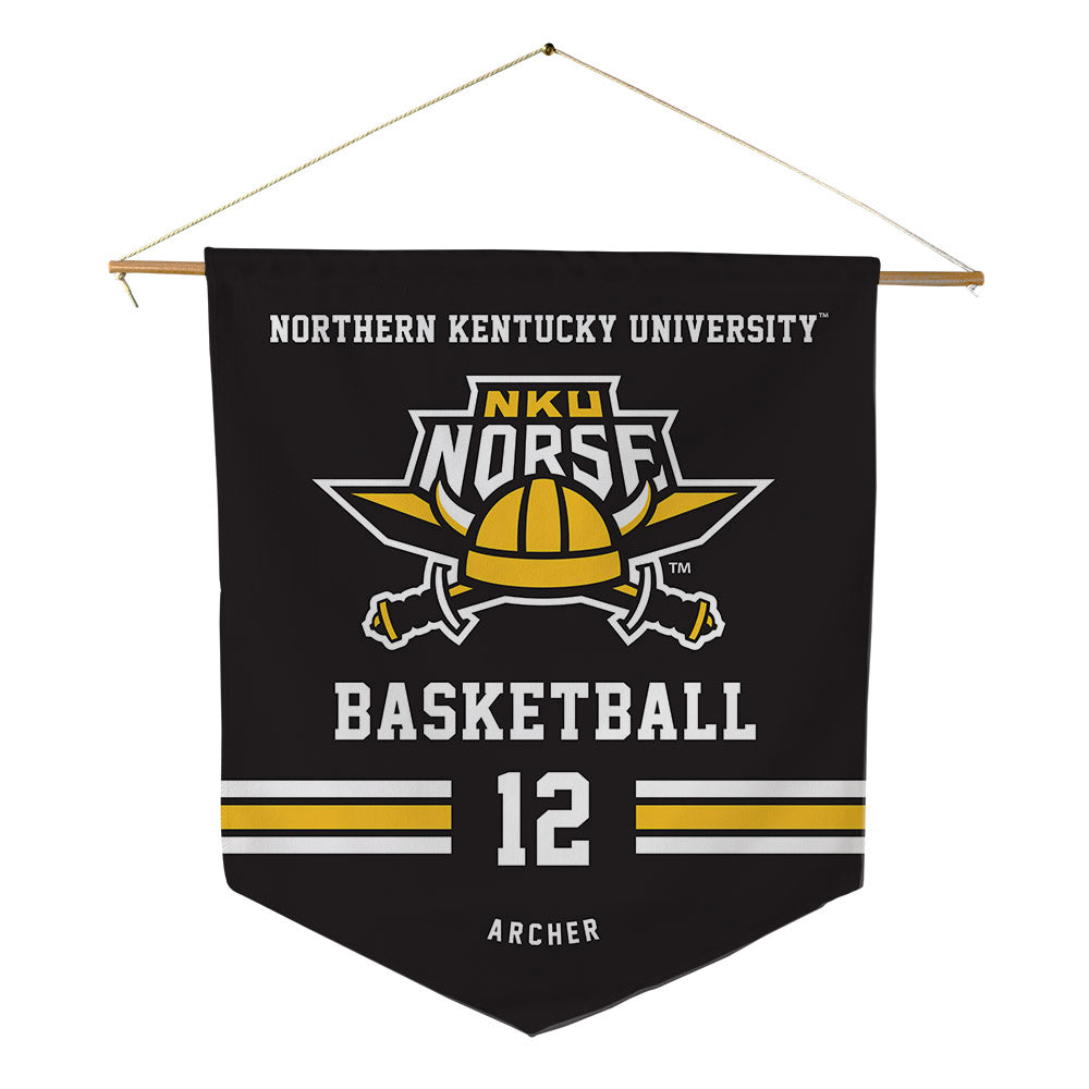 NKU - NCAA Men's Basketball : Addison Archer - Pennant - 18" x 21"-0