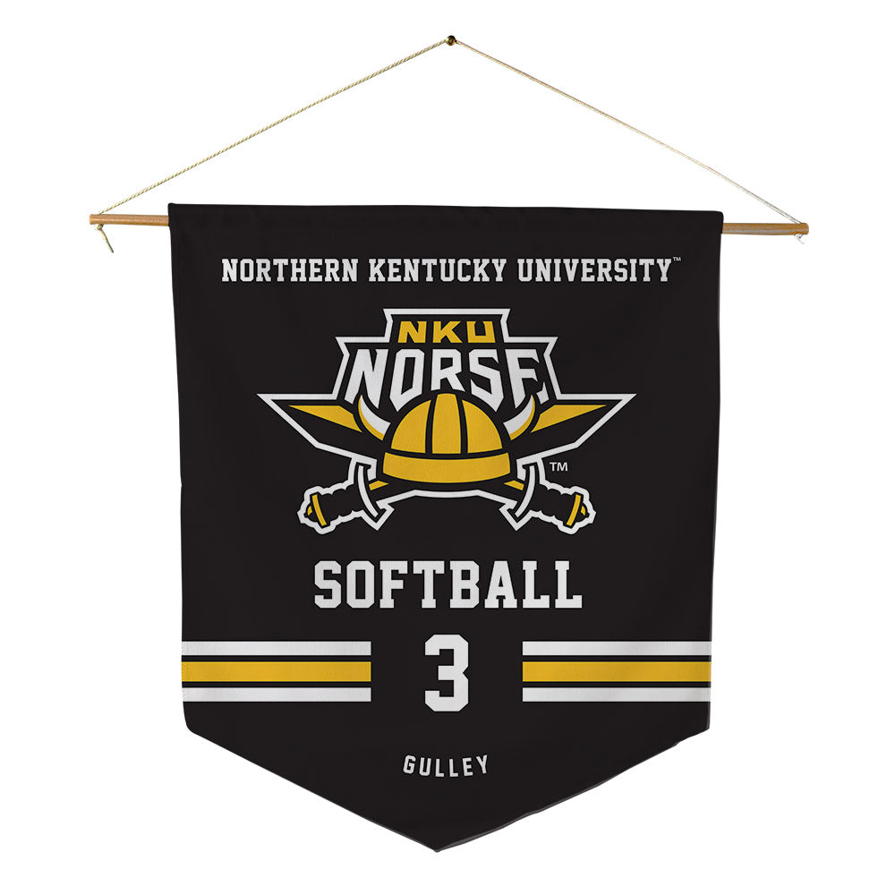 NKU - NCAA Softball : Kenzie Gulley - Pennant - 18" x 21"-0