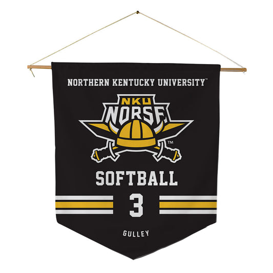 NKU - NCAA Softball : Kenzie Gulley - Pennant - 18" x 21"-0