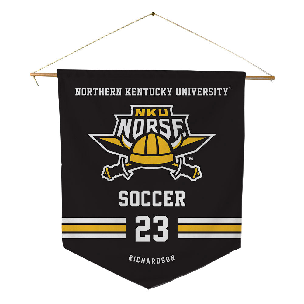 NKU - NCAA Men's Soccer : Aaron Richardson - Pennant - 18" x 21"-0