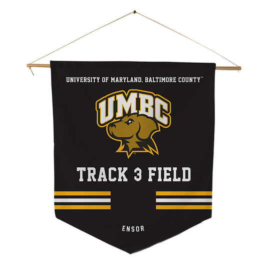 UMBC - NCAA Men's Track & Field : Joey Ensor - Pennant - 18" x 21"-0