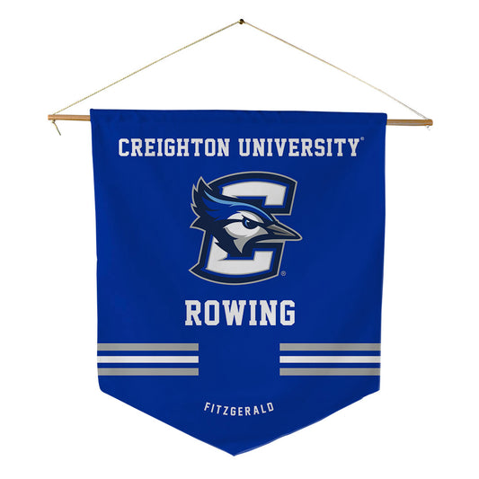 Creighton - NCAA Women's Rowing : Emily Fitzgerald - Pennant - 18" x 21"-0