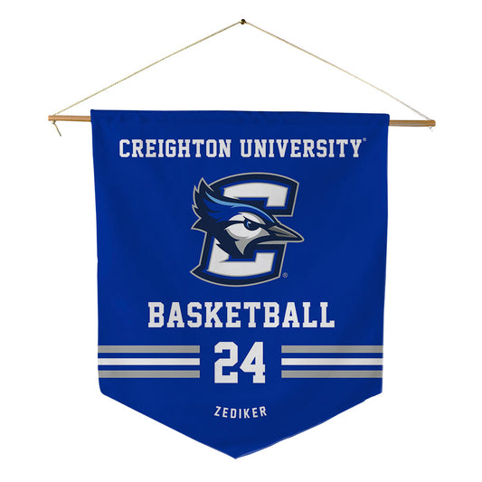 Creighton - NCAA Women's Basketball : Ava Zediker - Pennant - 18" x 21"-0