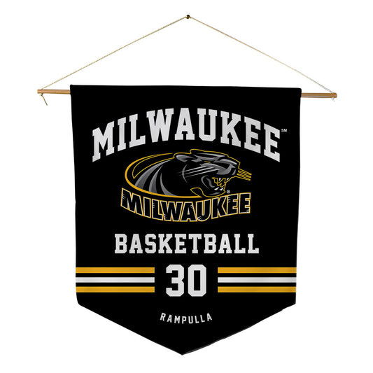 UW Milwaukee - NCAA Women's Basketball : Sophia Rampulla - Pennant - 18" x 21"-0