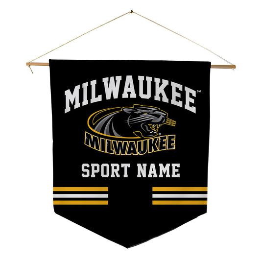 UW Milwaukee - NCAA Men's Basketball : Esyah Pippa White - Pennant - 18" x 21"-0