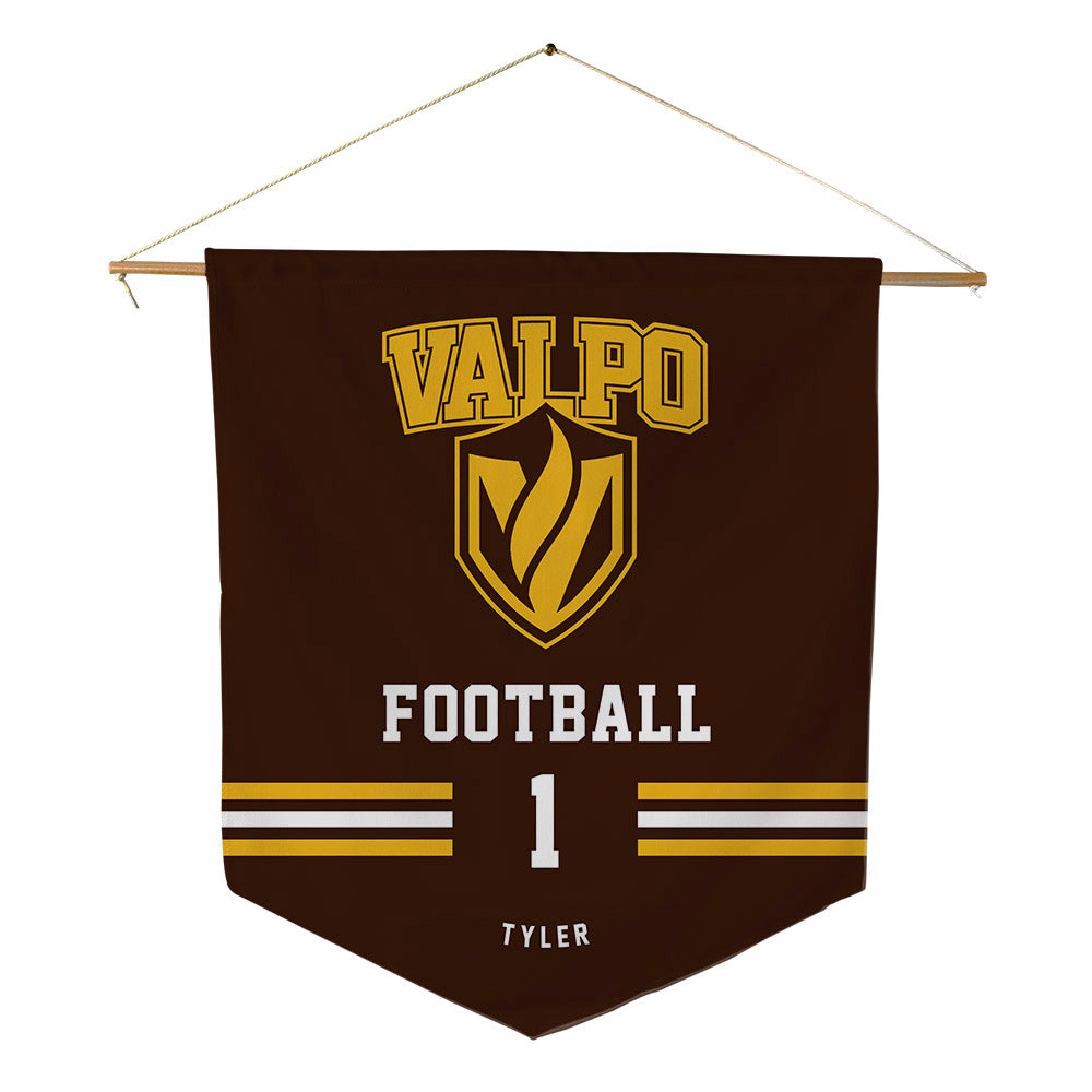 Valpo - NCAA Football : Caron Tyler - Pennant - 18" x 21"-0