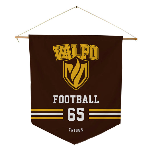Valpo - NCAA Football : Evan Triggs - Pennant - 18" x 21"-0