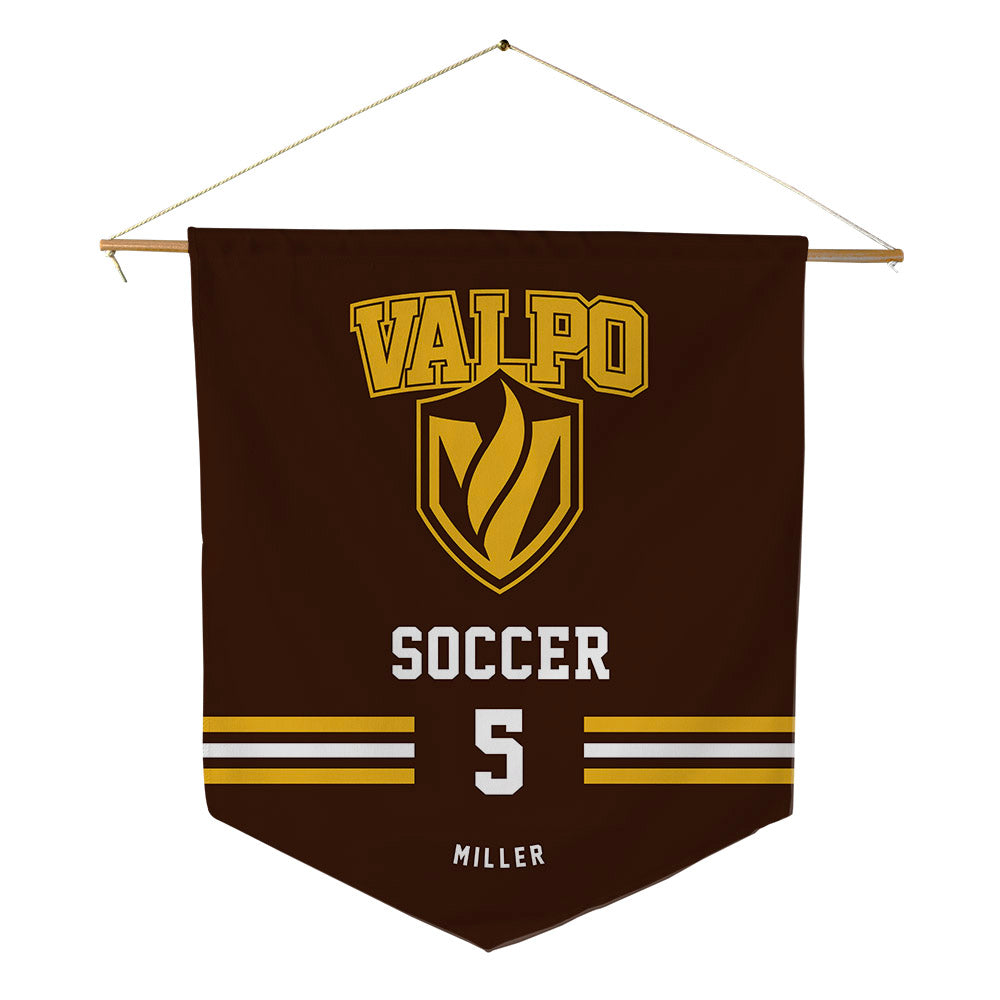 Valpo - NCAA Women's Soccer : Eve Miller - Pennant - 18" x 21"-0