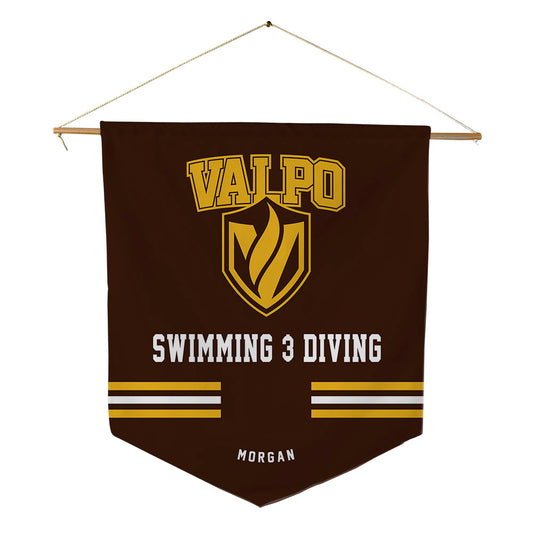 Valpo - NCAA Women's Swimming & Diving : Audrey Morgan - Pennant - 18" x 21"-0