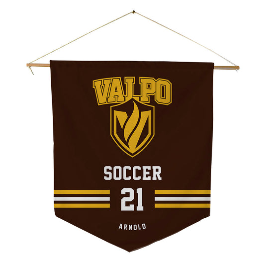Valpo - NCAA Women's Soccer : Alex Arnold - Pennant - 18" x 21"-0