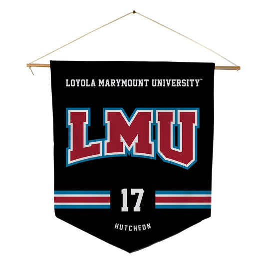 LMU - NCAA Men's Soccer : Jaxson Hutcheon - Pennant - 18" x 21"-0