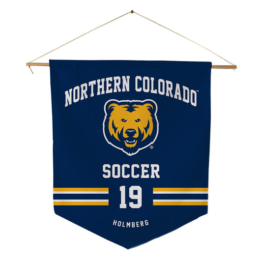 UNCO - NCAA Women's Soccer : Brooke Holmberg - Pennant - 18" x 21"-0
