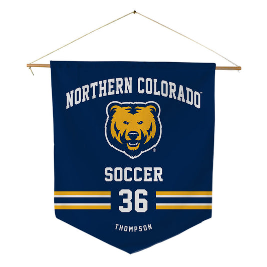UNCO - NCAA Women's Soccer : Natalie Thompson - Pennant - 18" x 21"-0