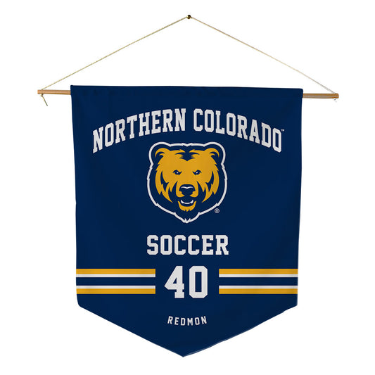 UNCO - NCAA Women's Soccer : Liv Redmon - Pennant - 18" x 21"-0