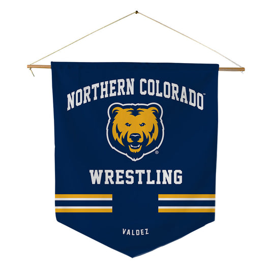 UNCO - NCAA Wrestling : Bryson Valdez - Pennant - 18" x 21"-0