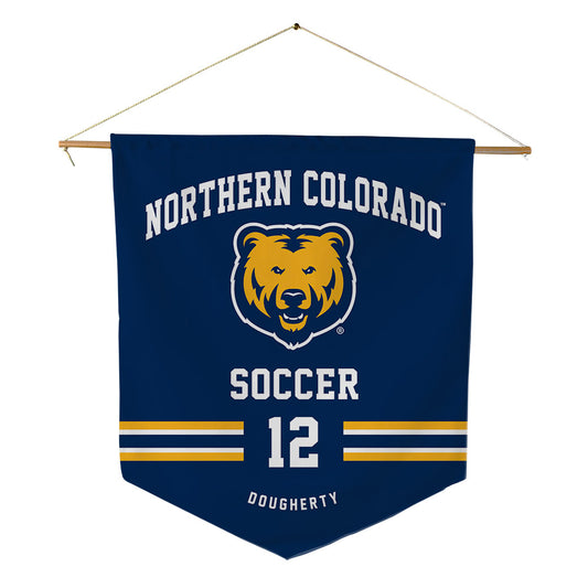 UNCO - NCAA Women's Soccer : Nora Dougherty - Pennant - 18" x 21"-0