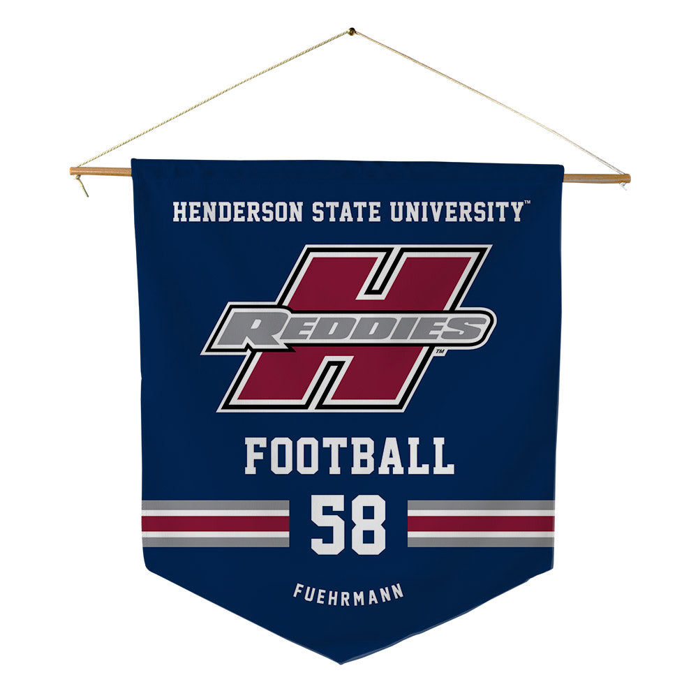 Henderson State - NCAA Football : cooper fuehrmann - Pennant - 18" x 21"-0