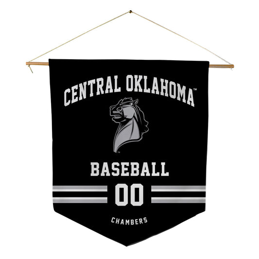 UCO - NCAA Baseball : Conner Chambers - Pennant - 18" x 21"-0