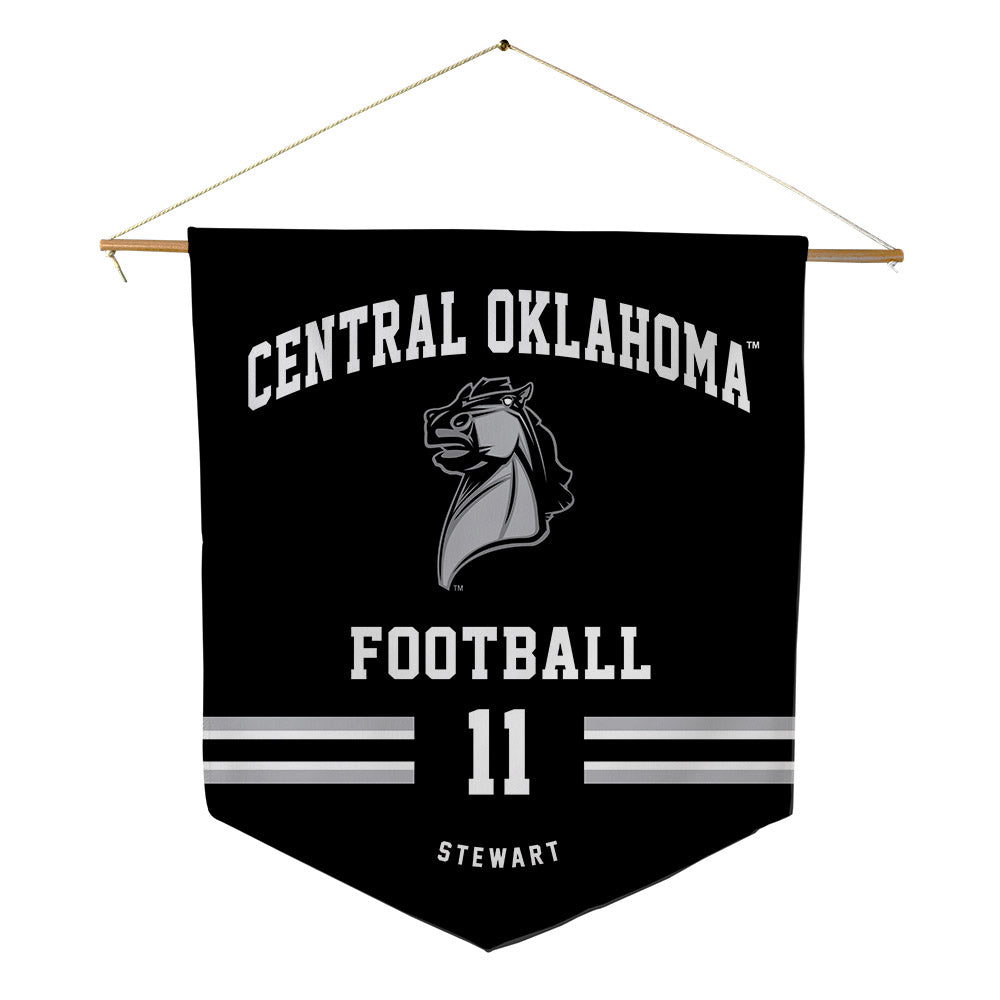 UCO - NCAA Football : Ryan Stewart - Pennant - 18" x 21"-0