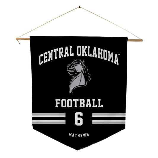 UCO - NCAA Football : Dev Mathews - Pennant - 18" x 21"-0