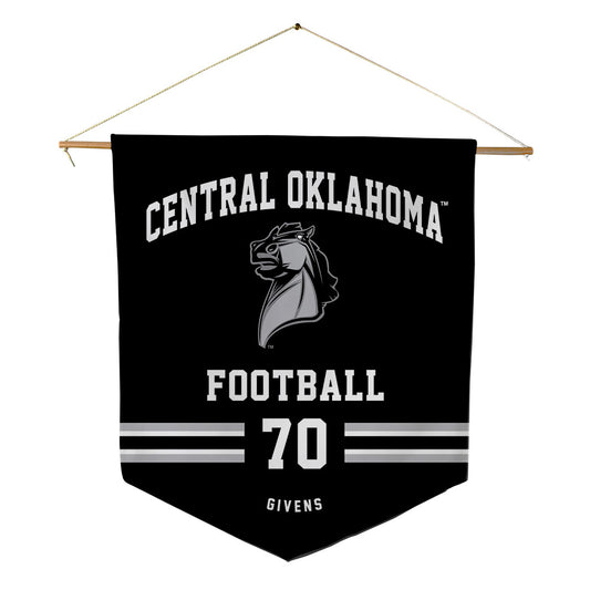 UCO - NCAA Football : Robert Givens - Pennant - 18" x 21"-0